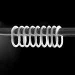 TK 12-Piece Plastic Shower Rings – Durable Curtain Hooks