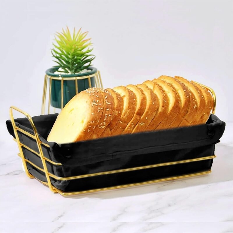 TK Bread Basket with Gold Frame