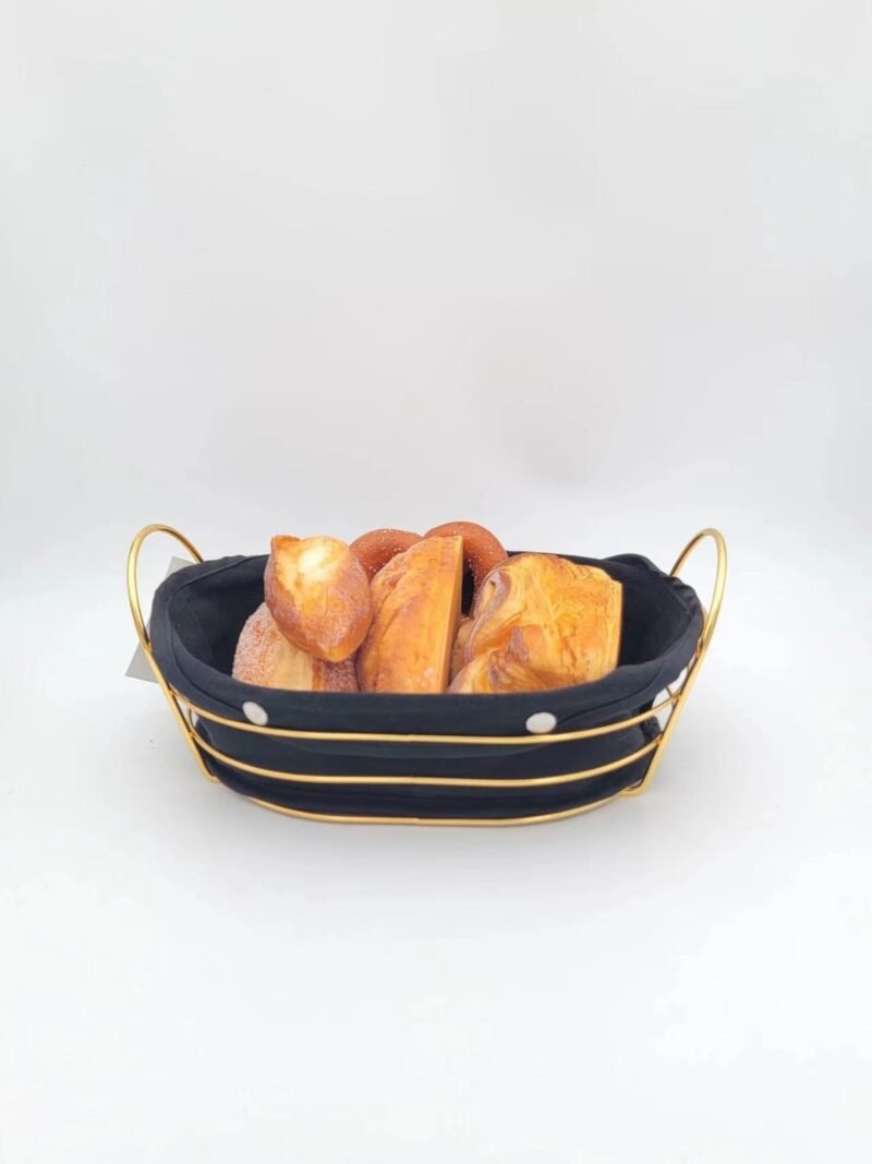 TK Bread Basket with Gold Frame