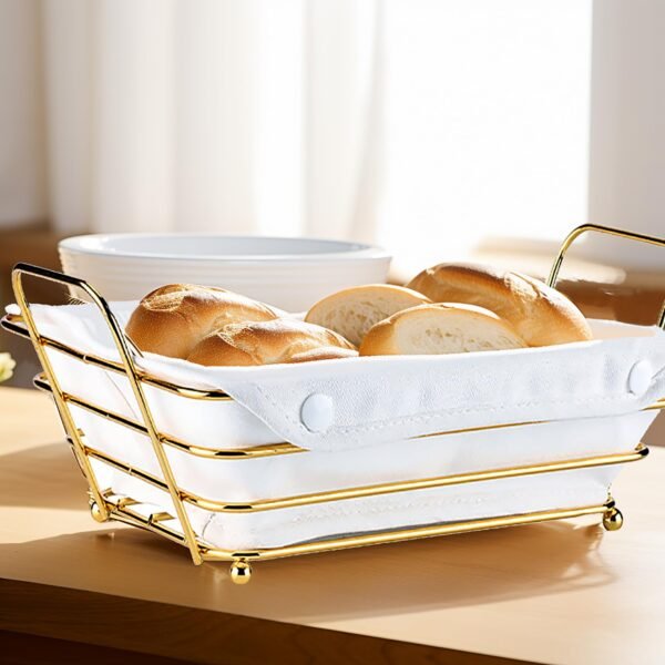 TK Bread Basket with Gold Frame