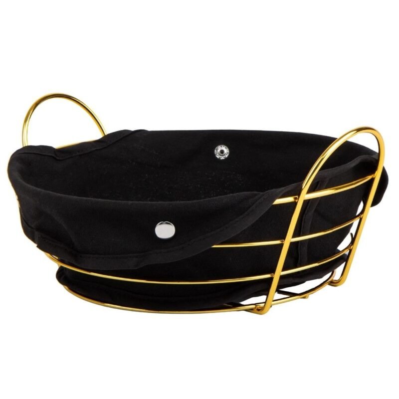 TK Bread Basket with Gold Frame