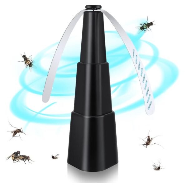 Collapsible Holographic Blade Fly Repellent Fan – Portable & Effective
