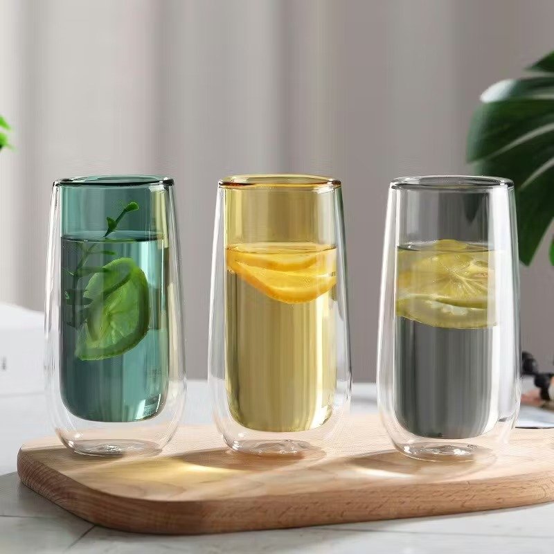TK Double Layer Borosilicate Drinking Glass