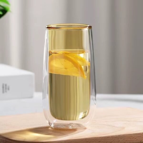 TK Double Layer Borosilicate Drinking Glass