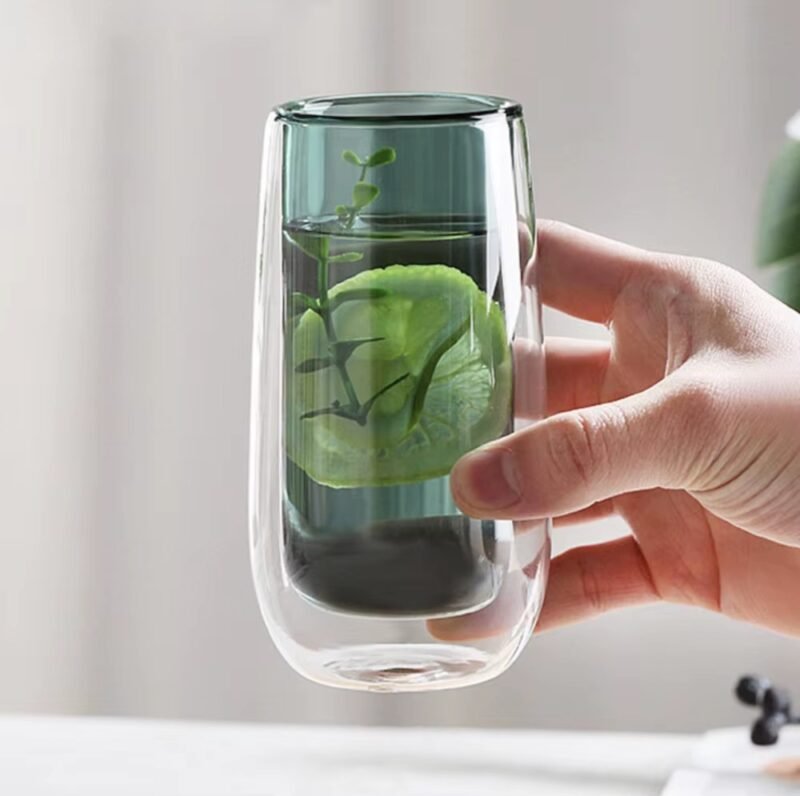 TK Double Layer Borosilicate Drinking Glass