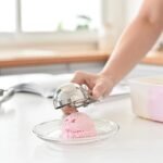 TK Stainless Steel Ice Cream Scoop – Manual Dessert Scooper