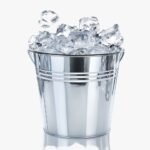 Mini Galvanized Ice Bucket with Swivel Handle