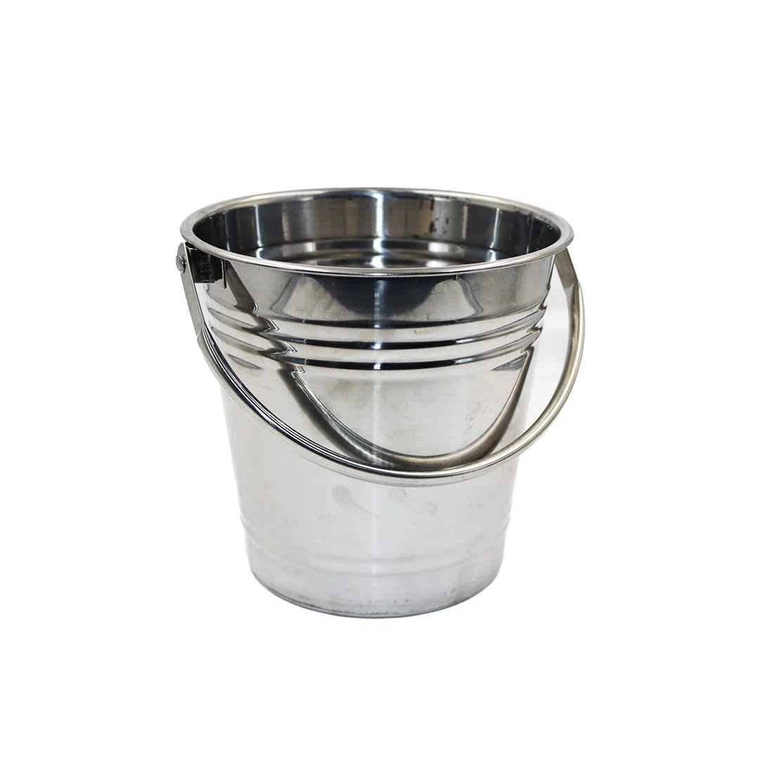 Mini Galvanized Ice Bucket with Swivel Handle