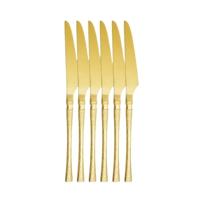 TK Golden Arid Flatware Set – Elegant 2-Piece Cutlery