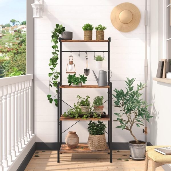 Multi-Purpose 3 Tier Rustic Storage Rack