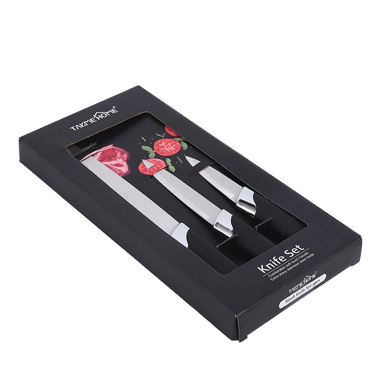 TK 3-Piece Kitchen Knife Set – Chef, Utility & Paring