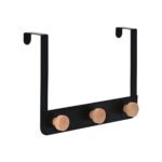 Over-Door Hanger with Wooden Knobs – Organize Coats & Bags