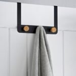Over-Door Hanger with Wooden Knobs – Organize Coats & Bags