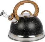 TK Whistling Kettle 3.0L – Wooden Handle Stainless Steel