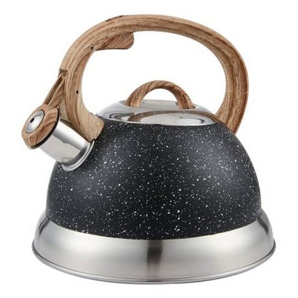 TK Whistling Kettle 3.0L – Wooden Handle Stainless Steel