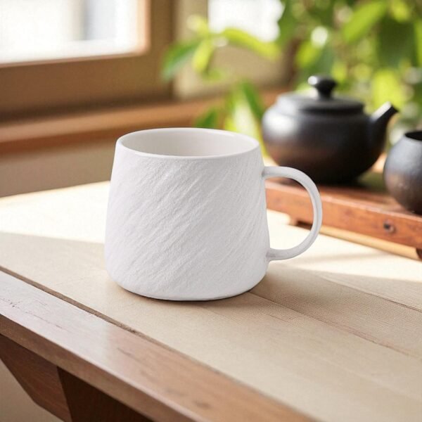 TK Stone Textured Ceramic Coffee Mug