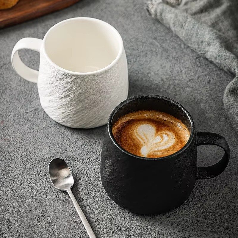 TK Stone Textured Ceramic Coffee Mug