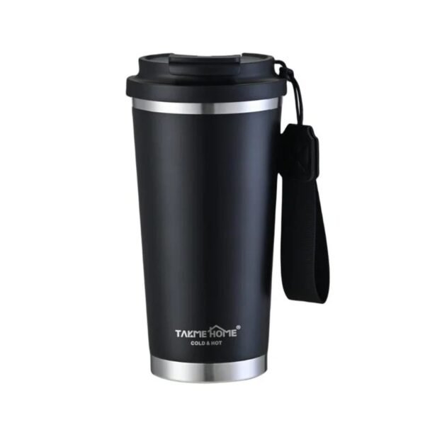 TK Multi-Function Vacuum Mug – Dual Drinking Options, Insulated Hot & Cold Mug