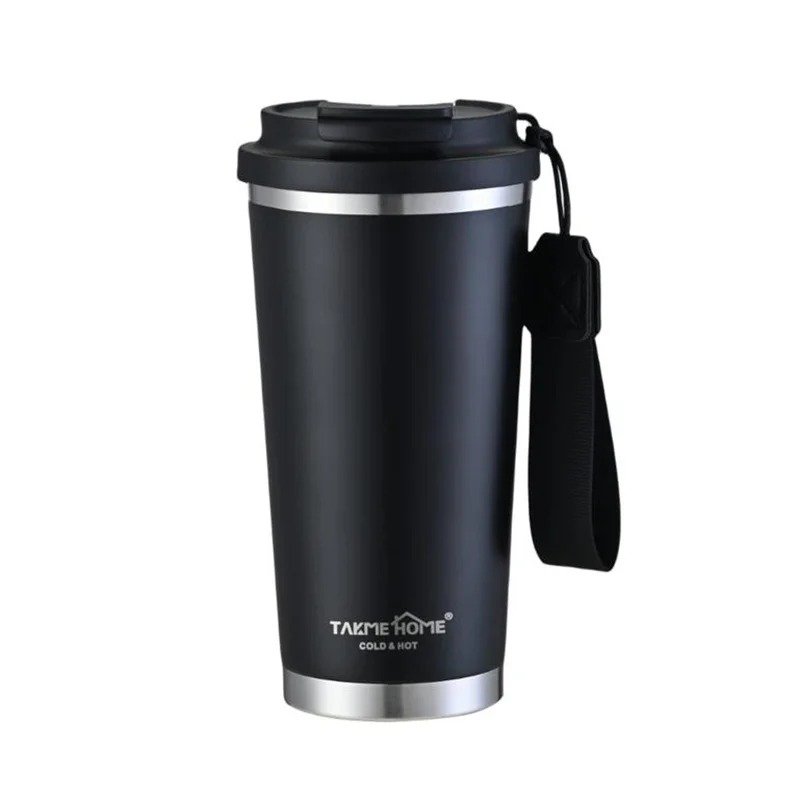 TK Multi-Function Vacuum Mug – Dual Drinking Options, Insulated Hot & Cold Mug