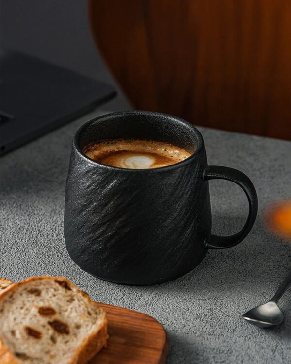 TK Stone Textured Ceramic Coffee Mug