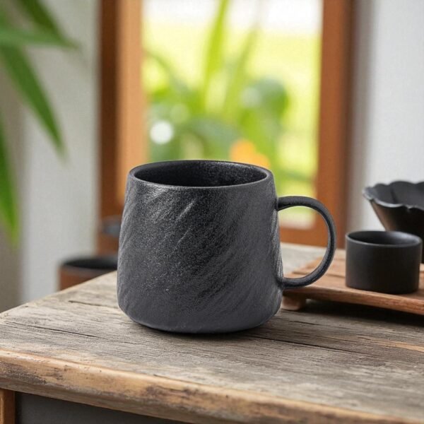 TK Stone Textured Ceramic Coffee Mug