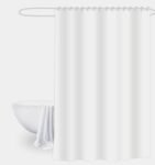 TK Plain Bathroom Shower Curtain – Minimalist Style