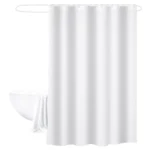 TK Plain Bathroom Shower Curtain – Minimalist Style
