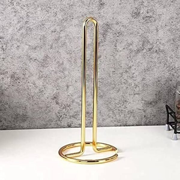 Free Standing Paper Towel Holder – Kitchen Counter Roll Stand