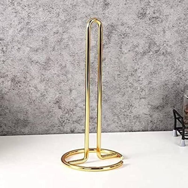 Free Standing Paper Towel Holder – Kitchen Counter Roll Stand