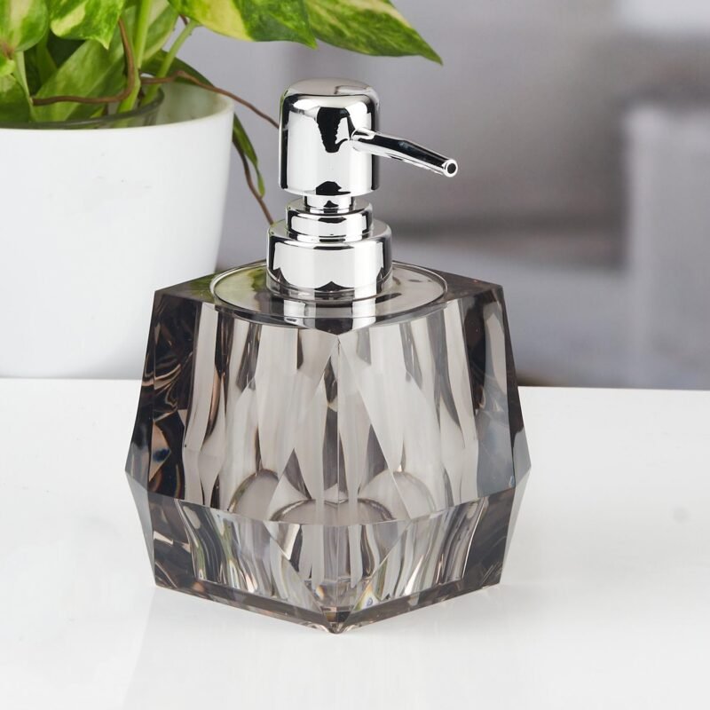 TK Hex Prism Soap & Lotion Dispenser with ABS Pump