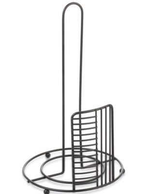 TK Vertical Line Paper Holder – Stainless Steel Kitchen Roll Organizer