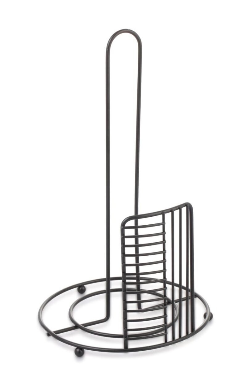 TK Vertical Line Paper Holder – Stainless Steel Kitchen Roll Organizer