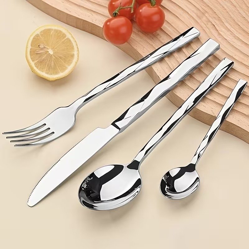 TK Elegant Stainless Steel Tableware Cutlery - Set Of 3