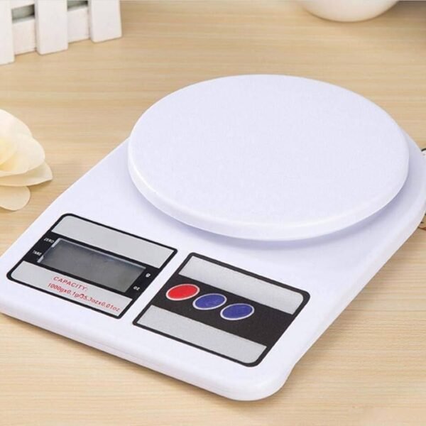 Compact Digital Kitchen Scale 10kg with LCD Display