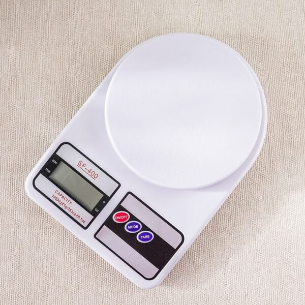 Compact Digital Kitchen Scale 10kg with LCD Display
