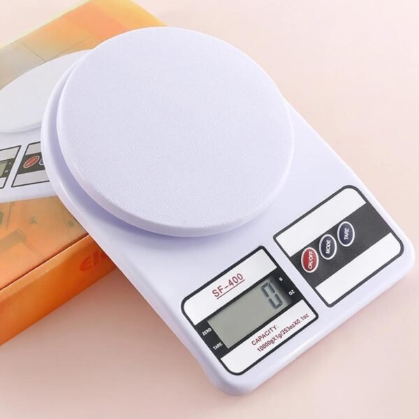 Compact Digital Kitchen Scale 10kg with LCD Display