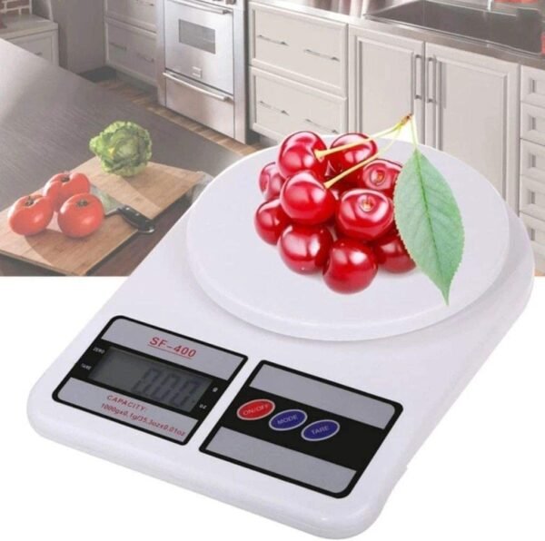 Compact Digital Kitchen Scale 10kg with LCD Display