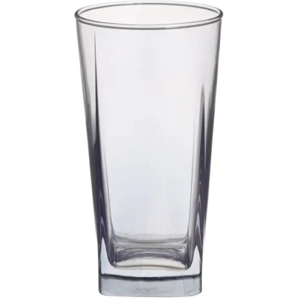 6-Piece Square Bottom Water Glass Set