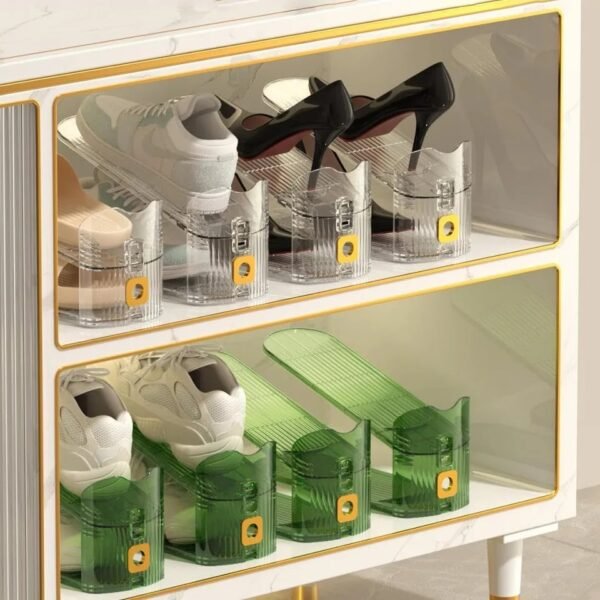 Adjustable Shoe Slot Organizer – Space Saving Shoe Holder