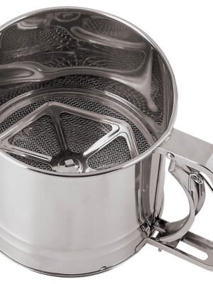Stainless Steel Flour Sifter – Handheld Baking Tool