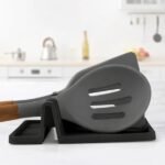 TK Silicone Utensil Rest – 4 Slot Kitchen Holder