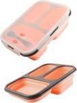 TK Foldable Silicone Lunch Box – Multi-Compartment, Portable & Space-Saving