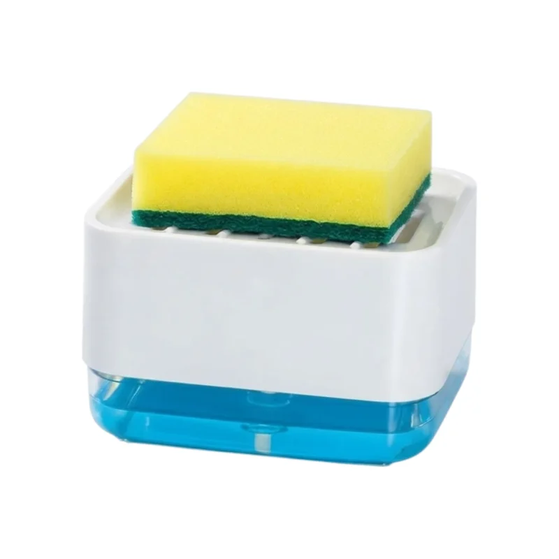 Soap Dispenser Sponge Holder – Kitchen Sink Organizer