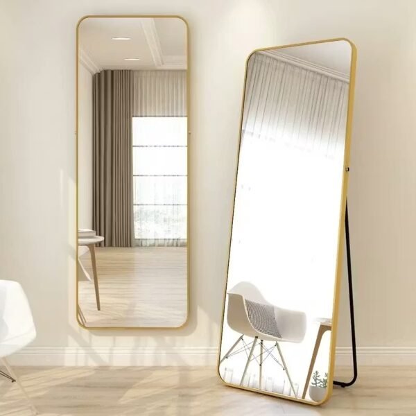 Full Length Rectangular Mirror – Freestanding & Wall Mount