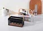 TK Storage Basket with Wood Handle – Multipurpose Organizer