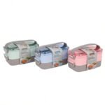 TK 2 Layer Portable Bento Lunch Box