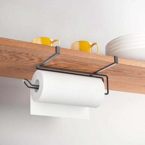 TK Wall Mounted Paper Towel Holder – Hanging Kitchen Roll Holder