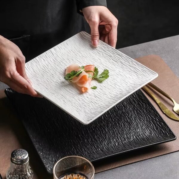 TK Stoneridge Ceramic Bowl & Square Plate Collection
