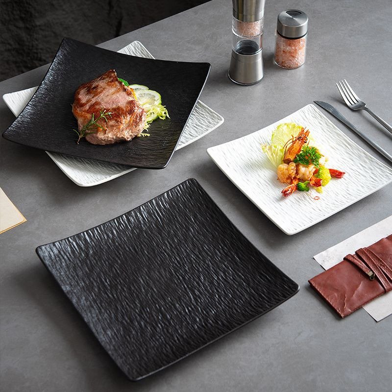 TK Stoneridge Ceramic Bowl & Square Plate Collection
