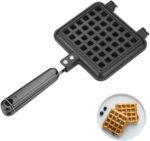 Non-Stick Aluminum Alloy Waffle Pan – Square Breakfast Pan